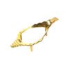 Brass Shankh Stand for Pooja | Dakshinavarti | Vamavarti Sankh Stand (10.5 CM, 1)