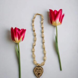 Original Tulsi kanthi Mala with Shri Radha Locket | Handmade Natural Tulsi Kanthi - Image 5