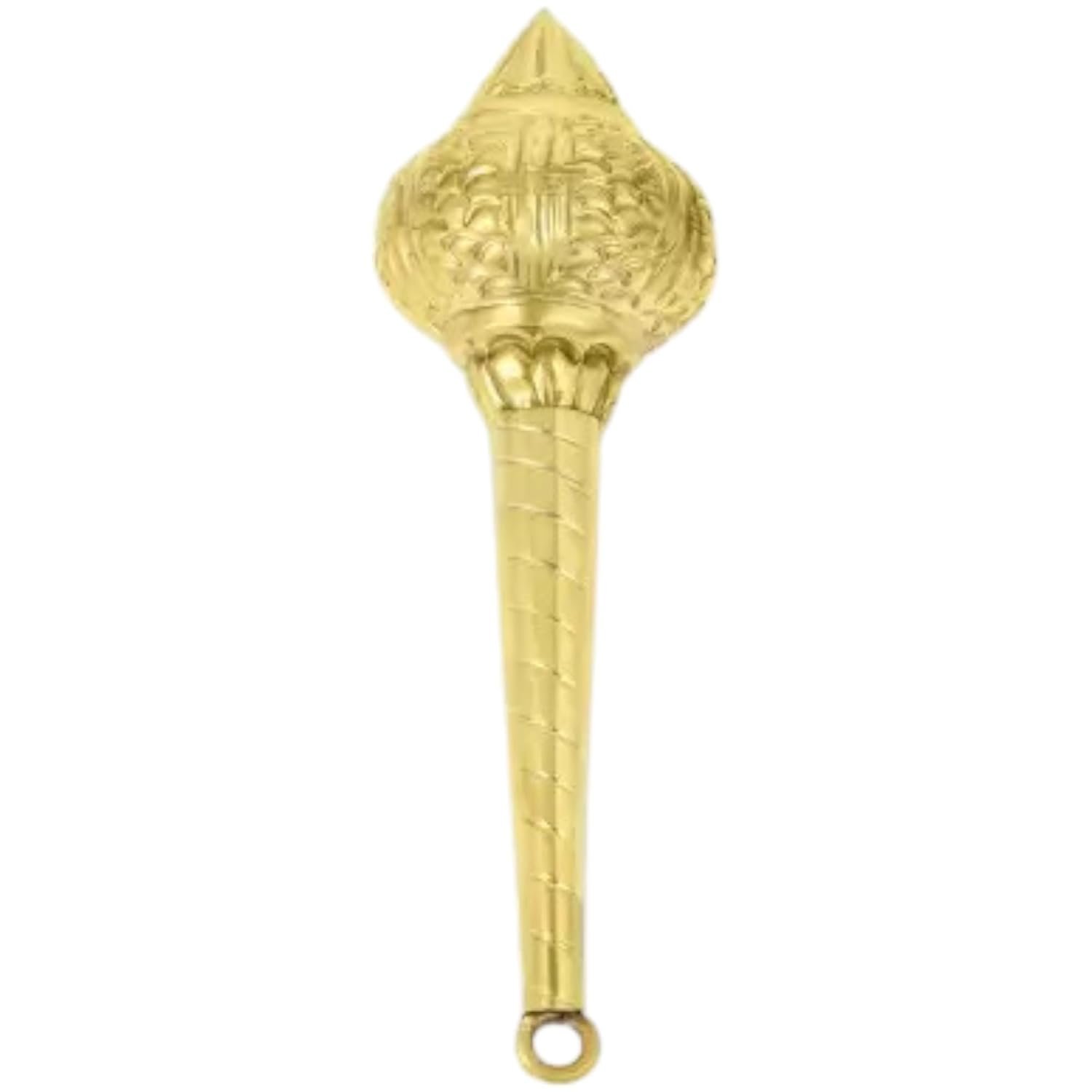 Brass Gada/Bajrangbali Gada/Hanuman ji Gada to Protect Form Negative Energies || for Home and Pooja Decoration (6.5 * 2.5 * 2.5 Inches)