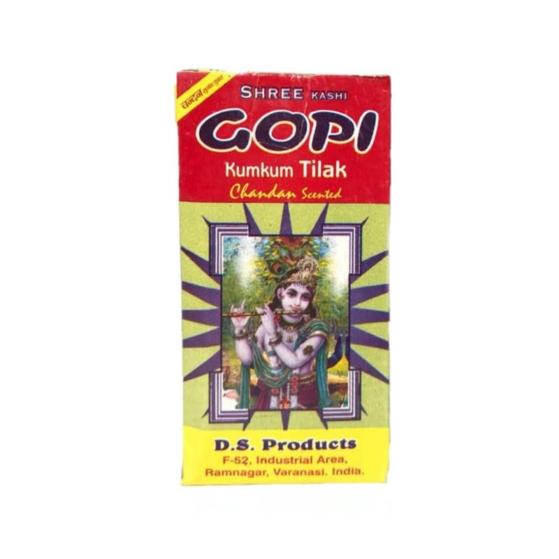 Natural Stone Scented Gopi Chandan Tilak, Original ISKCON Tikka (Small, Pack of 4) - Image 5