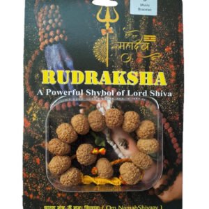 Rudraksha Bracelet Original Certified Lab Test for Men's and Women