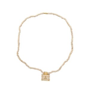 Original Tulsi Round Beads Kanthi with Sri_Ram Bhaktmal Small_Size_Locket || Handmade Natural Kanthi Manufacturing in Vrindavan