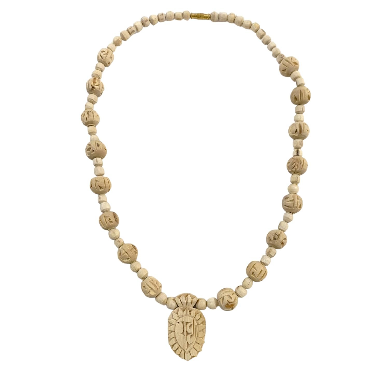 Original Tulsi Kanthi Mala with Radha Name Locket | Handmade Natural Tulsi Kanthi Manufacturing in Vrindavan - Image 4