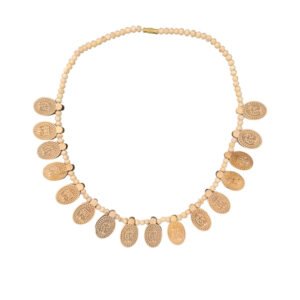 Original Tulsi Hare_Rama_Hare_Krishan Mahamantra 16 Antique Oval Shape Small Locket || Handmade Natural Kanthi Manufacturing in Vrindavan